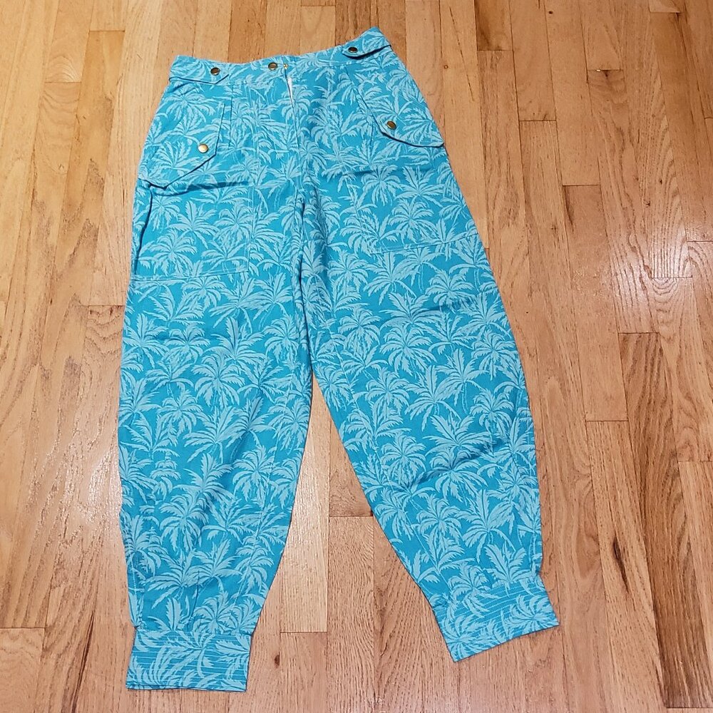 NWOT Derek Lam 10 Crosby Atticus Linen-Blend Pants Women's Size 4